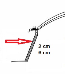Lichtkuppel 100 x 100 cm mit senkrechtem Aufsatzkranz